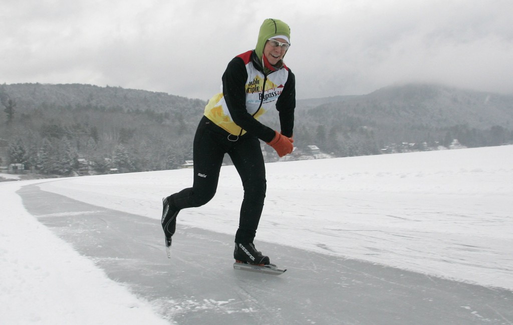 Chasing Wild Ice on Nordic Skates Vermont Sports Magazine