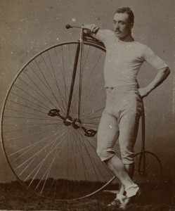 John Keene, English Champion of the World and bicycle manufacturer circa 1878. Collection of Glenn Eames. photo 2
