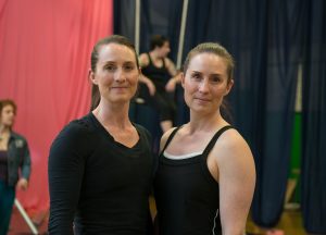 Serenity and Elsie, the co-founders and artistic directors of NECCA. Photo by Jeff Lewis