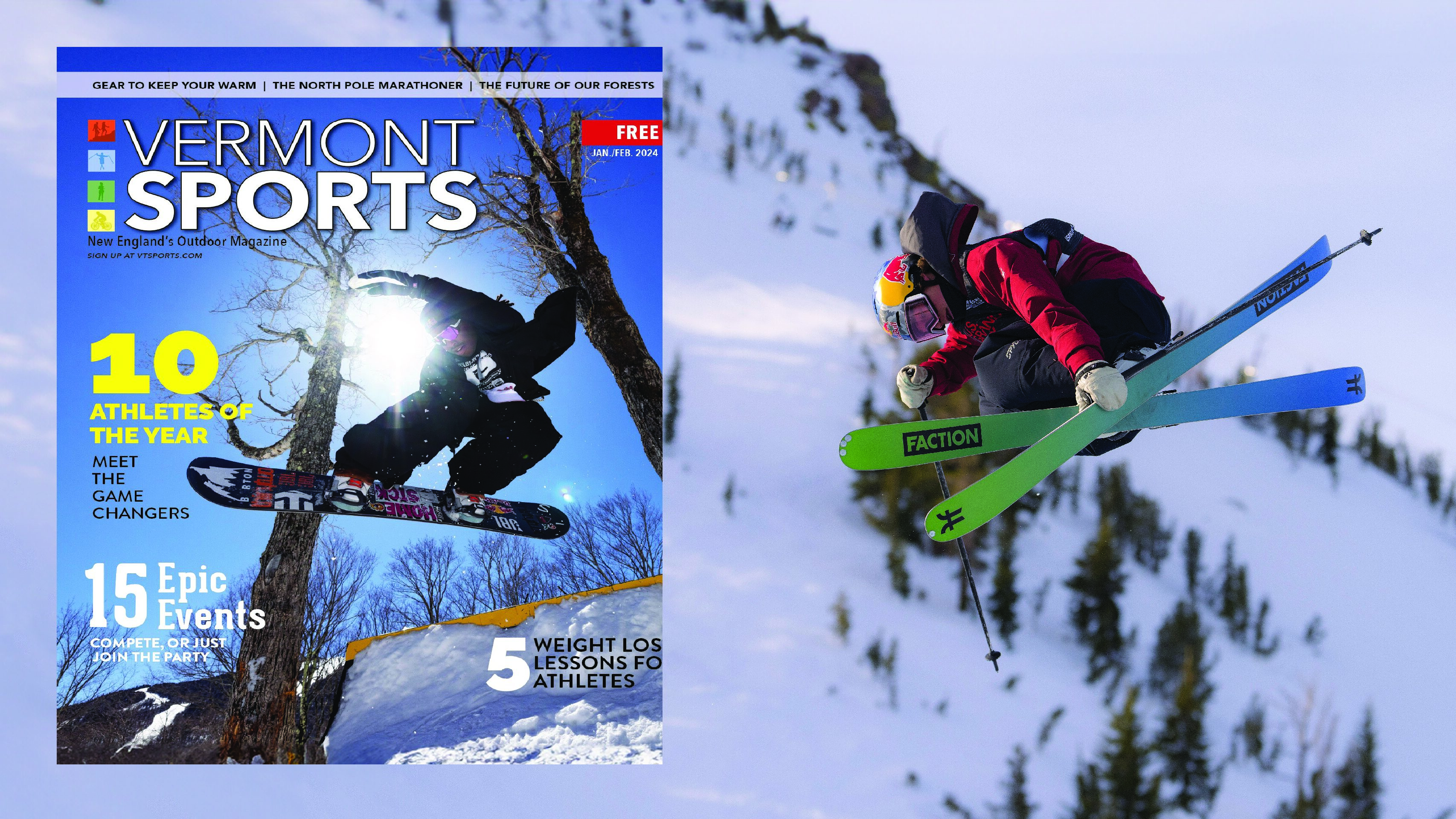 Vermont Sports 2024 -1 Jan./Feb. Issue